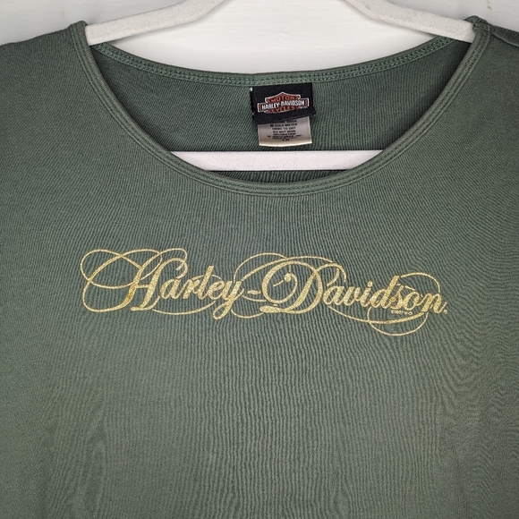 Baby Tee Harley Davidson Woman's Tshirt XL - Picture 3 of 5